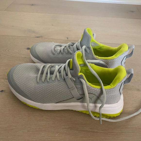 Puma Kids Golf Shoes Gray 4 - Picture 4 of 8